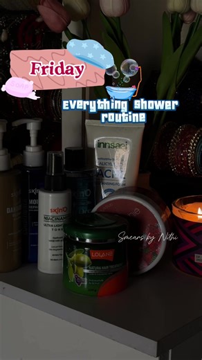 Friday Everything Shower Routine