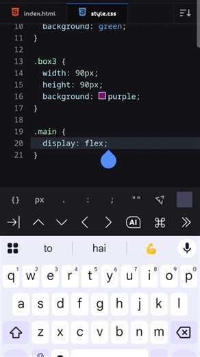 Flex Property 🔥 | Html And Css #htmlcss #codingwebdevelopment