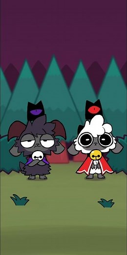 The goat, the lamb, and the bishop ( Cult of the lamb animation )