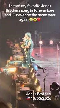 Jonas Brothers played please be mine live in ages and my life was changed & I won’t recover 😭🇨🇱