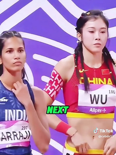 This Indian athlete not only escaped because of a false start but also won the silver medal. #olympics #sports #gold #fyp #foryour #running #celebrity