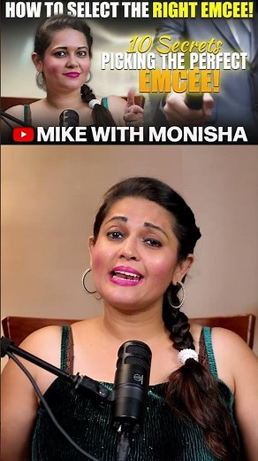 How to Select the RIGHT Emcee! | MIKE WITH MONISHA