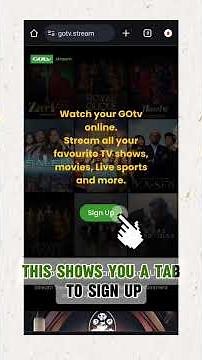 Set up GoTV Stream on your phone - Step by Step process | Watch bbNaija on phone