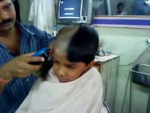 punishment shave boy