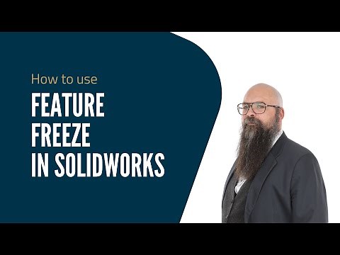 SOLIDWORKS TUTORIAL: How to use Feature Freeze in SOLIDWORKS