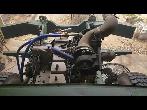 M35A2 6BT Cummins swap: First start in the truck!