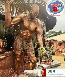 20 reactions | Ogum é o grande herói civilizador do povo iorubá. Que o fogo e os instrumentos de Ogum nos ajudem a forjar um bom caráter, um bom comportamento e valores civilizatórios dignos dos orixás e dos ancestrais veneráveis. | Revista da Fronteira | Facebook