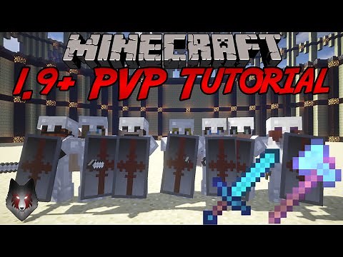 1.9+ PVP Tutorial | Critical Hitting | Shield Blocking | Swords & Axes | Mechanics |