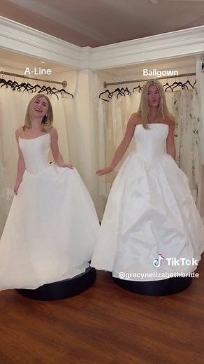 Understanding A-Line vs Ballgown Wedding Dresses