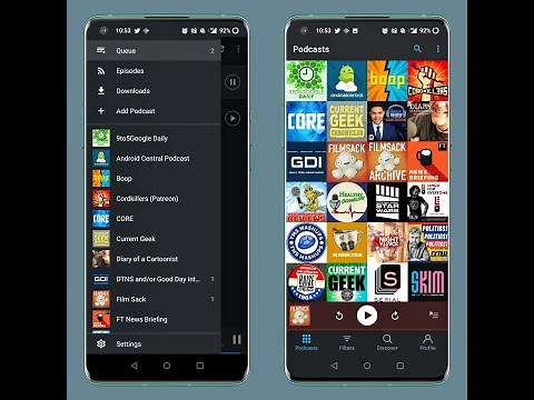 AntennaPod vs Pocket Casts - Podcast