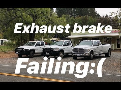 VGT TURBO EXHAUST BRAKE STUCK!!!! 6.7 CUMMINS