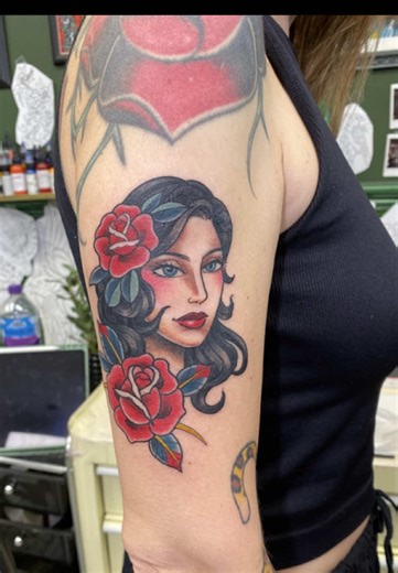 Traditional Tattoos with a Pin-Up Twist