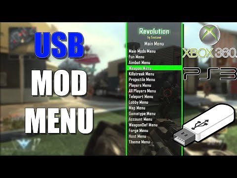 *NEW PS3/XBOX* Black Ops 2 USB MOD MENU Tutorial + Download (NO JTAG/JAILBREAK)