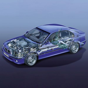 22K views · 1.1K reactions | There’s nothing to hide on a real driver’s car. The refined mechanics of the BMW M5 (E39), including elements like the naturally aspirated 4941 cc V8 engine, a six-speed manual gearbox, differential, and aluminium components in the suspension, combined with a multilink integral axle from the BMW 850i. #MMonday | BMW Group Classic | Facebook