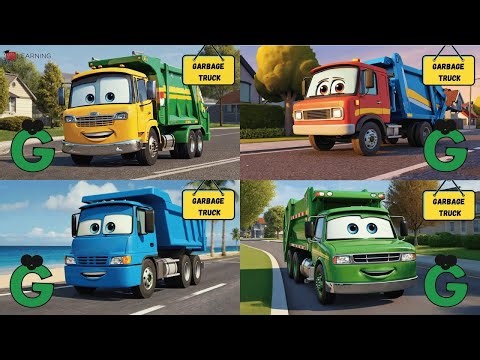 ABC Transportation Adventure for Kids 🚗✈️ | Learn Vehicles A–Z with Fun Rhymes & Phonics! #abcd