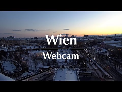 Webcam Wien - Blick auf Wiener Weihnachtsmarkt am Rathausplatz