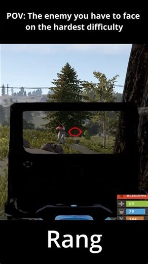 POV: The enemy you have to face on the hardest difficulty #rust