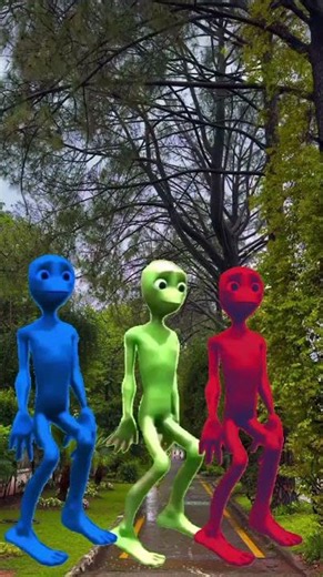 Big alien chase T-rex chasingpart-198#sorts #alien#YouTube#alien