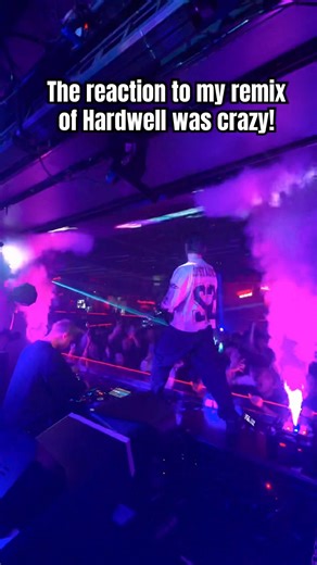 I remixed Hardwell’s song and the reaction was nuts! #techno #remix #dj #tokyo #hardwell #edm