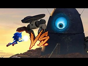 Movie Sonic Vs Robot Probe