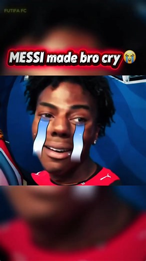 Speed CRIES Over Messi's Goal! (Total Crashout) 💀 | ‪@IShowSpeed‬ ‪@futifa-fc‬ | #speed #ishowspeed