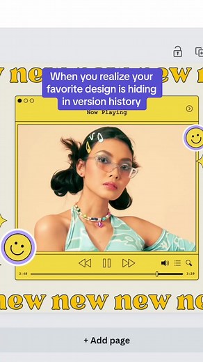Exploring Canva Templates Version History