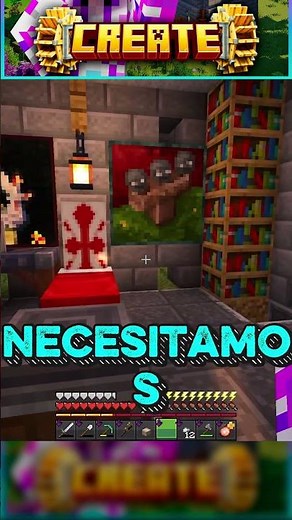 Ensamblador Mecanico del mod Create en Minecraft Survival | espisodio 10 #short 2