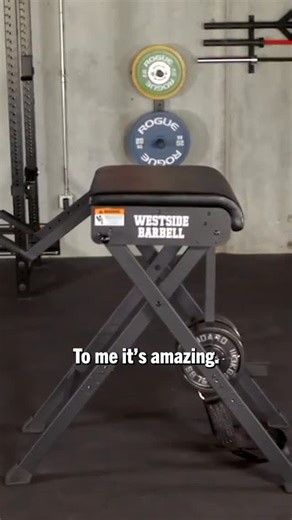 Rogue Fitness Europe on Instagram: "The Scout Hyper is a patented, foldable reverse-hyper machine developed by powerlifting legend Louie Simmons and Westside Barbell. This uniquely lightweight and mobile design features hinging legs that lock into place with pop pins and easily fold back for efficient storage after use. Shop the Westside Scout Hyper at the link in bio. #ryourogue"