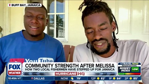 Local fishermen join FOX Weather to discuss their efforts in aiding Jamaica’s recovery nearly three weeks after Hurricane Melissa struck the area