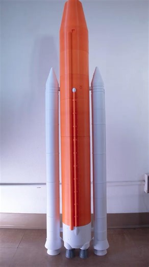 3d printed space launch system rocket assembly