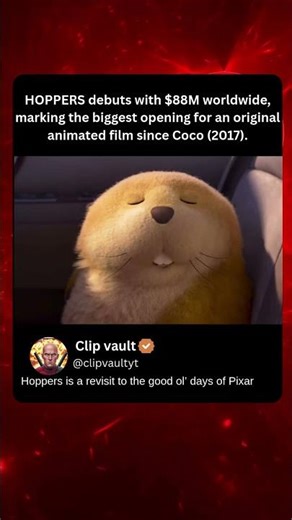 HOPPERS Just Made ANIMATION HISTORY With This Opening 🐰