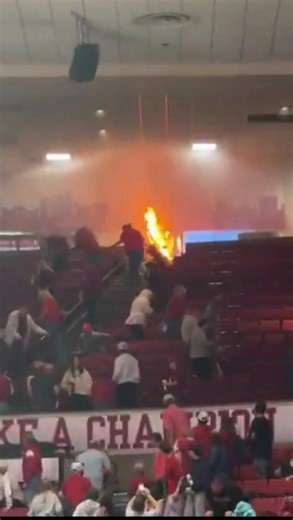 Fire at Lloyd Noble Center at OU. Popcorn machine caught fire. No injuries reported. | Chief Meteorologist Mike Collier