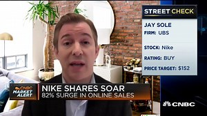 Nike's earnings bode well for direct-to-consumer sales: UBS Nike analyst