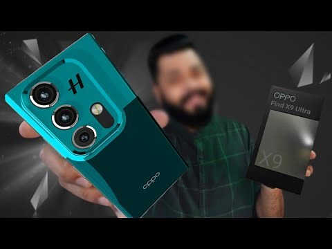 OPPO Find X9 Ultra 5g unboxing, review & first look