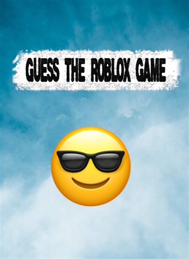 Guess the roblox game by emoji 😎 #roblox #shorts #quiz #emojiquiz
