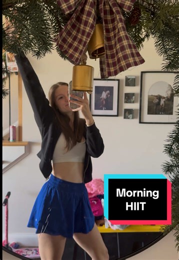 HIIT and rest day 💙 #hiit #workout #marathontraining #morningroutine #burnbootcamp