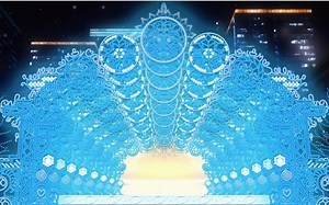 Snow Halation 舞台布景