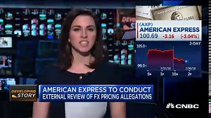 American Express responds to WSJ's story alleging company's FX unit raised rates