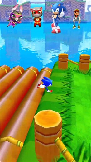 Becca Sparkles 🆚 Tom The Hero 🆚 Sonic 🆚 Jack Subway Surfers Gameplay - Which Game Is Best?🤔#short