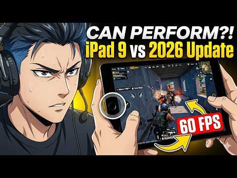 🔴 1v4 iPad 9th Gen BGMI LIVE in 2026: The Ultimate Budget Test! (Can it handle it?)