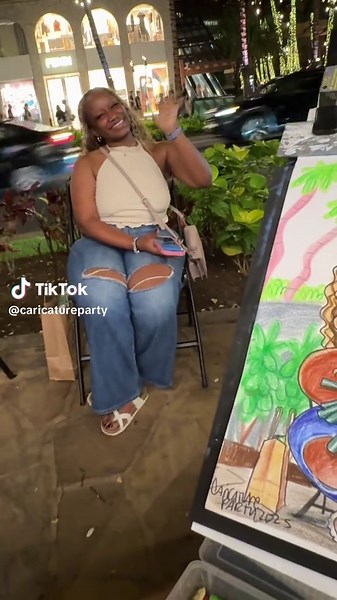 Enjoyed drawing this nice young lady. #caricature #funny #art #fyp | drawing