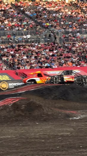 Madness!! @mikepagliarulo_3.5 #monsterjam #monstertruck #motorsport #trucks #reels #save #skills #monsterjam2025 | Monster Truck Lord