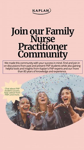 10 comments | Are you an FNP student? Join us at our Family Nurse Practitioner community where you can dive into student success discussions, exam prep, and interact with FNPs and Nursing experts. Head to our link in bio to get started. #fnp #fnpstudentlife #fnpstudent | Kaplan NCLEX® Prep | Facebook