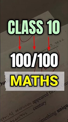 100/100 Strategy for Class 10 | class 10 Board Exam 2026 | #shorts #short