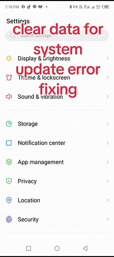 System Update Error Fixing: How to Update Infinix System Successfully