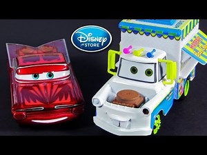 Ice Cream Truck Mater and Red Ramone Disney Pixar Cars Diecast 1:43