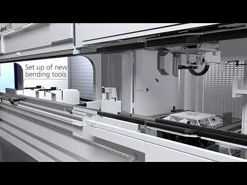 TRUMPF Press Brake: TruBend tool changer | ToolMaster
