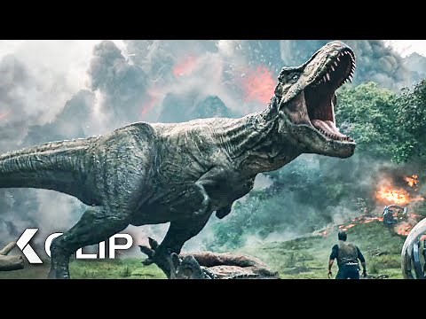 The Epic Volcano Explosion Scene - Jurassic World: Fallen Kingdom (2018)