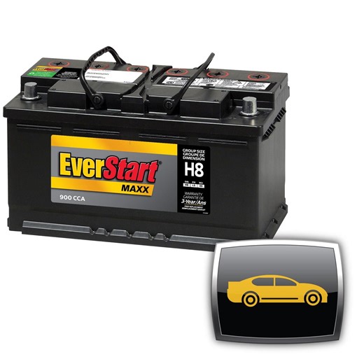EverStart AUTO MAXX-H8, 12 Volt, Car Battery, Group Size H8/49, 900 CCA, EverStart, Car Battery - Walmart.ca