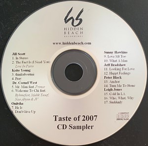 Taste Of 2007 CD Sampler (CDr)